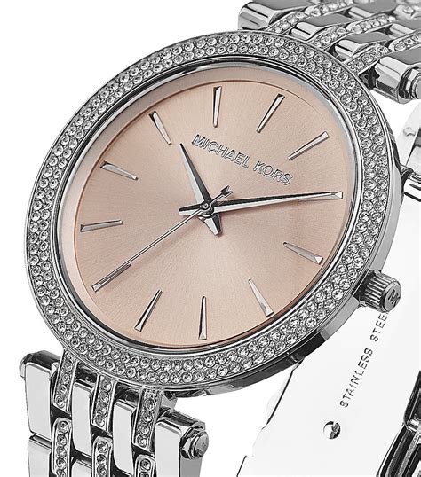 darci silver tone michael kors|michael kors watches.